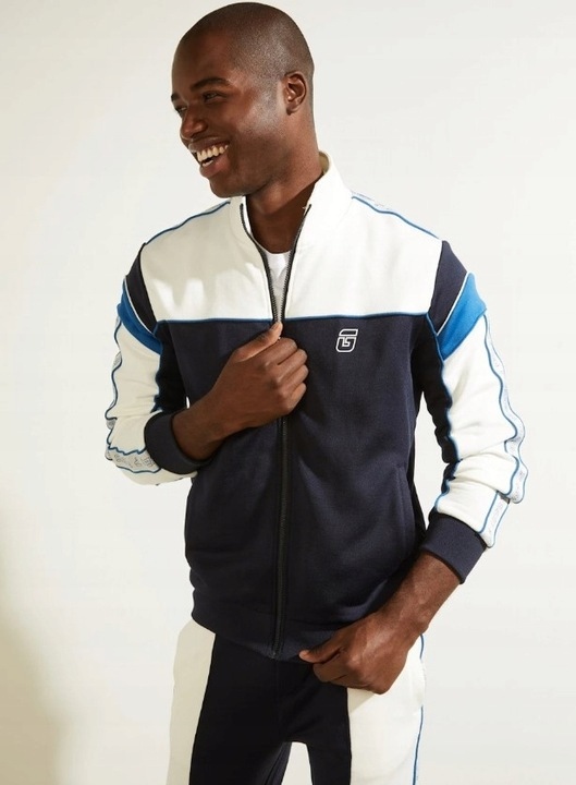 Guess Pánská Mikina S Logem Na Zip Casual XL Zgf