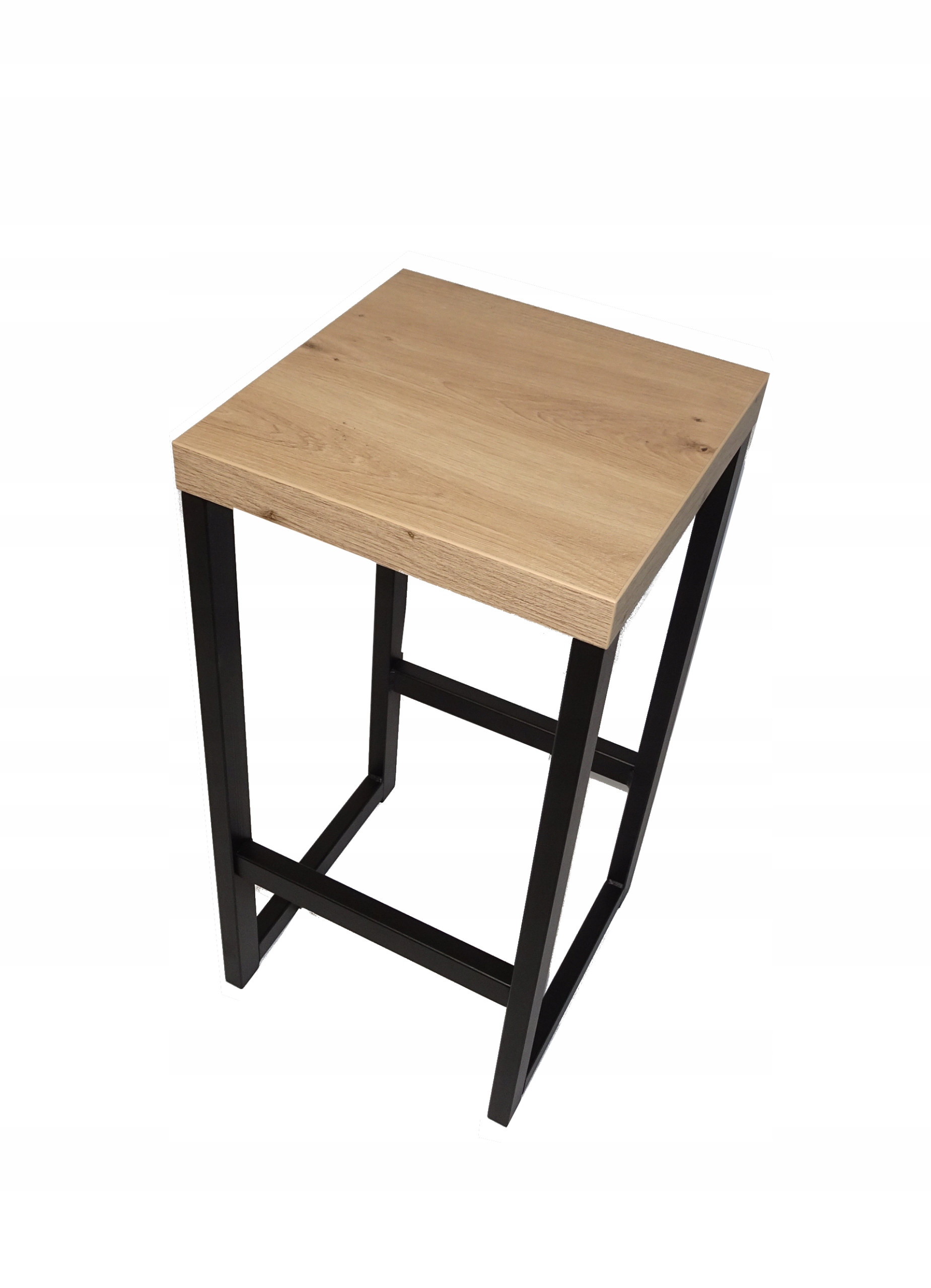 

Solidny Hoker taboret stołek metalowy loft 60 cm
