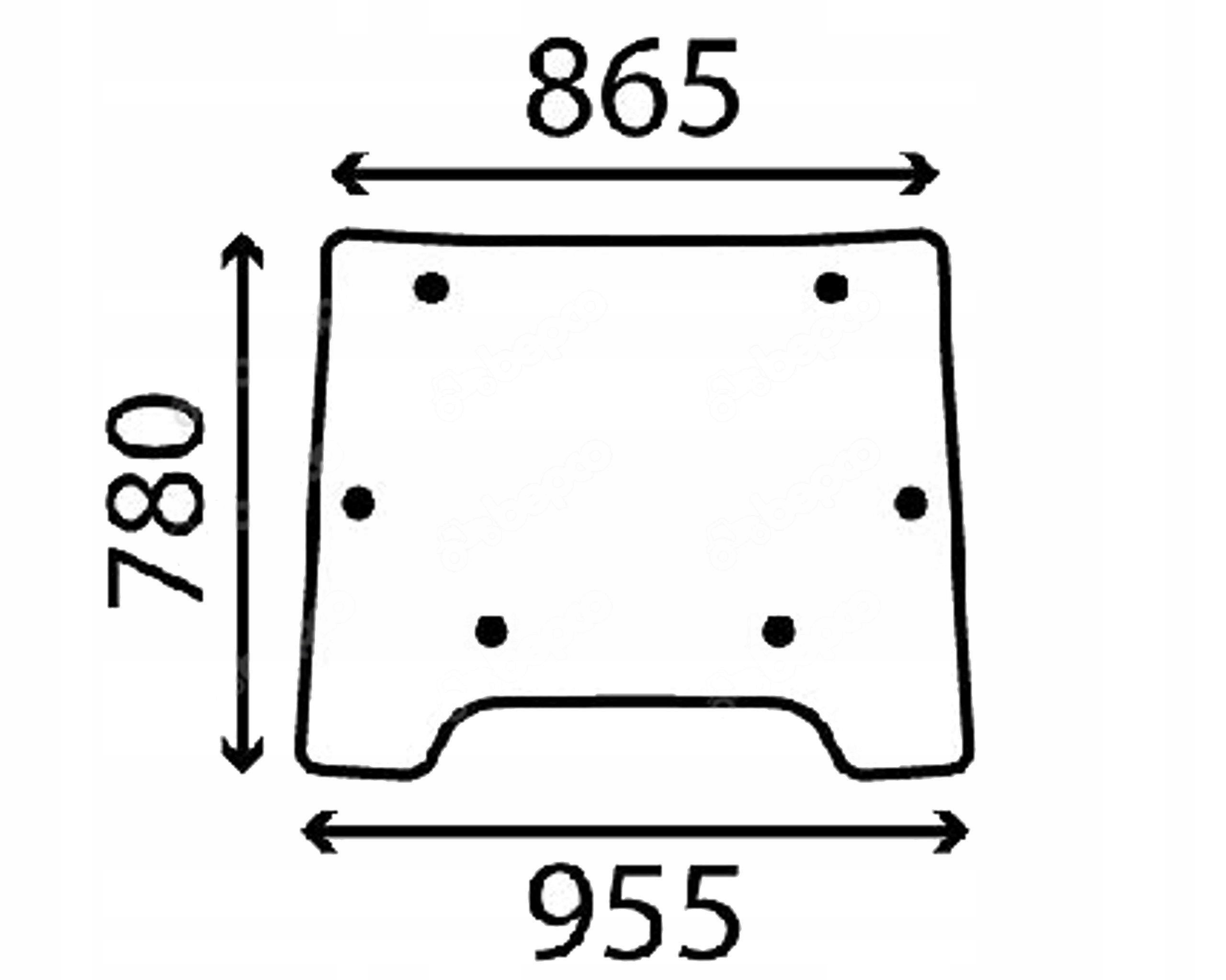 čelní sklo pro traktor Deutz-Fahr, Lamborghini, Same