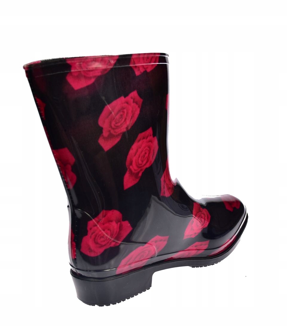 Kalosze damskie gumowce do połowy łydki róża r. 37 Rozmiar 37