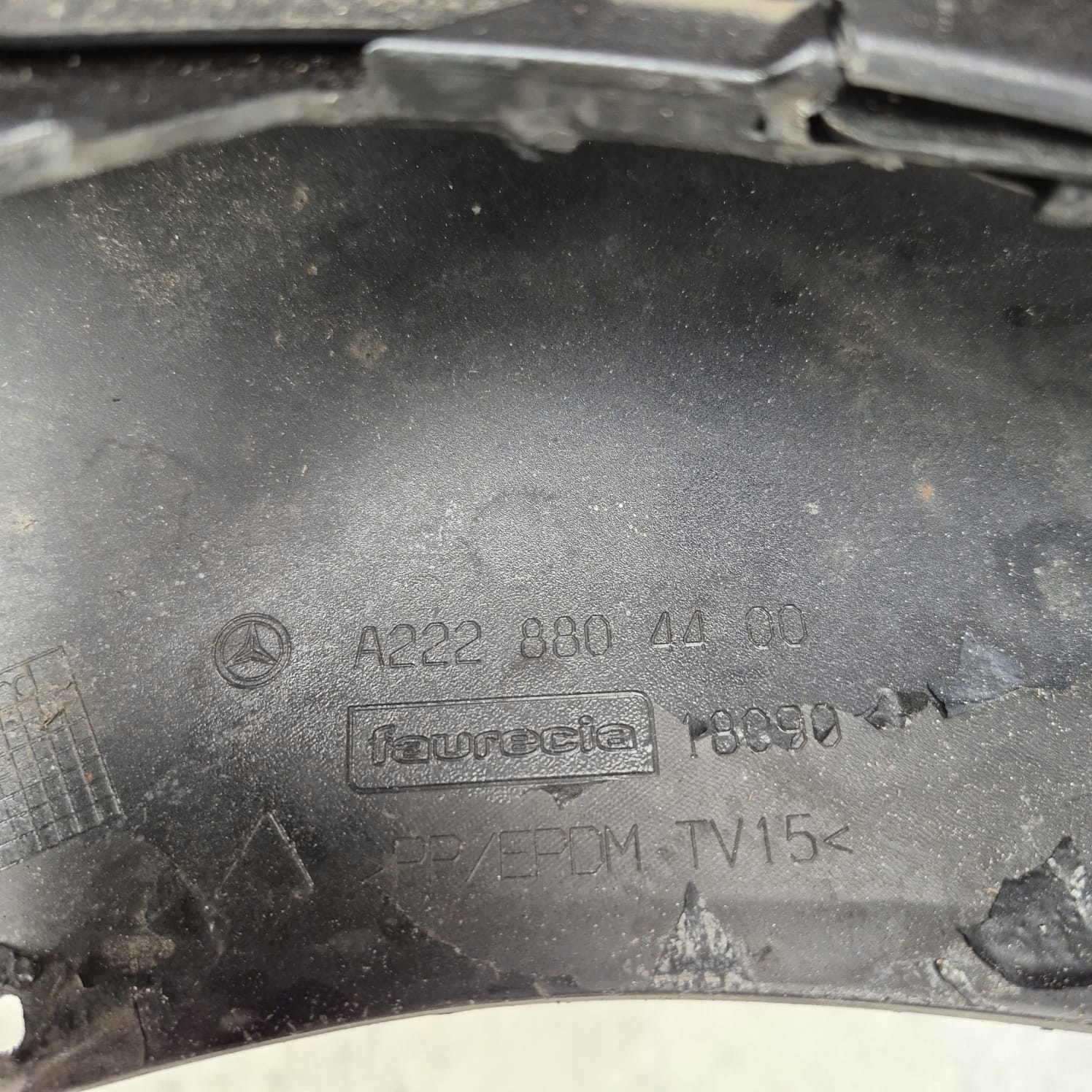 MERCEDES S-KLASA W222 LIFT 17-20 bumper front front PDC