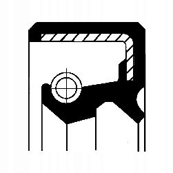 PIERŚCIEŃ USZCZELNIAJĄCY 01016544B CORTECO Producent części Corteco