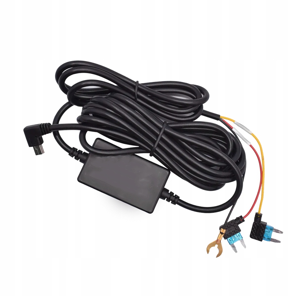 ADAPTER ZASILANIA DO KAMERY SAMOCHODOWEJ microUSB Model Adapter AC do kamer samochodowych