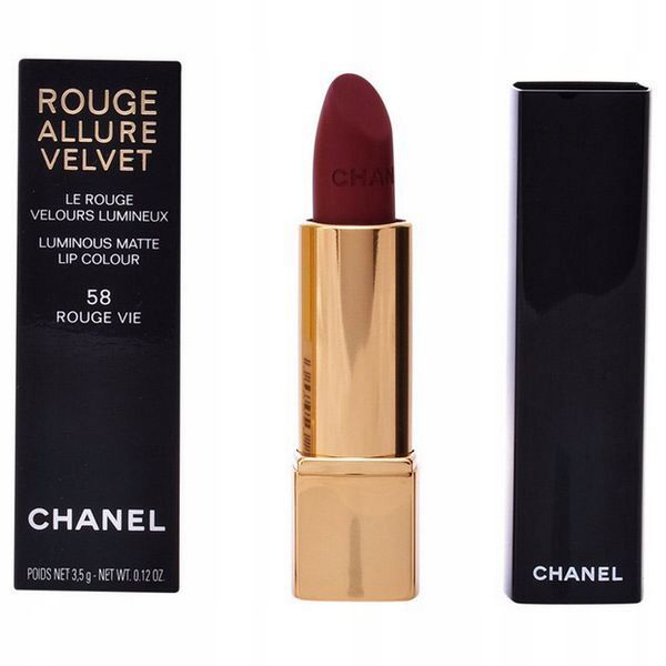 Chanel Dlouhotrvající Matná Rtěnka Rouge Allure Velvet (zářivá Matná Rtěnka)