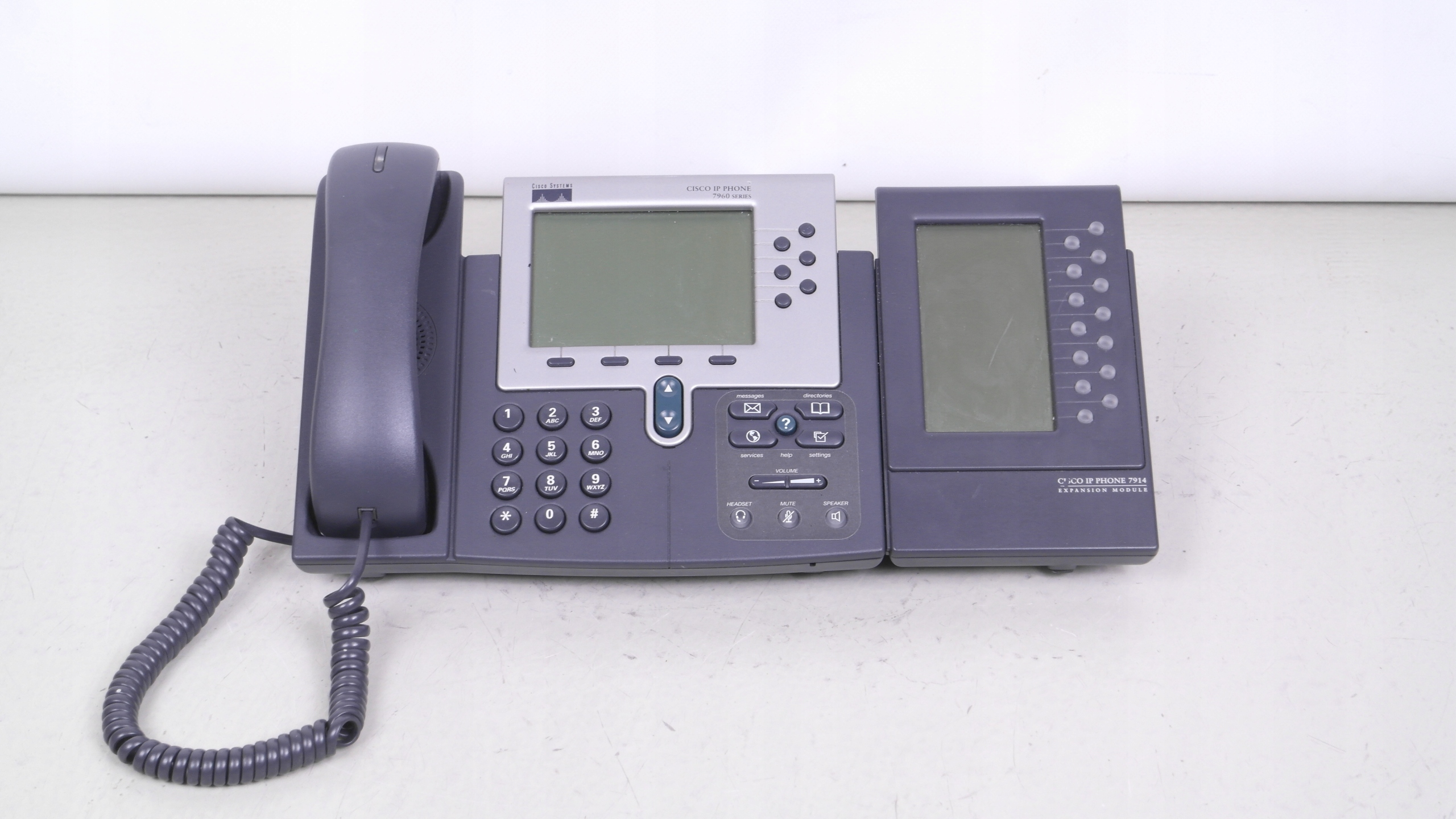 TELEFON IP PHONE CISCO 7960 +7914 VOIP PRZEWODOWY /162 Kod producenta CP-7960G