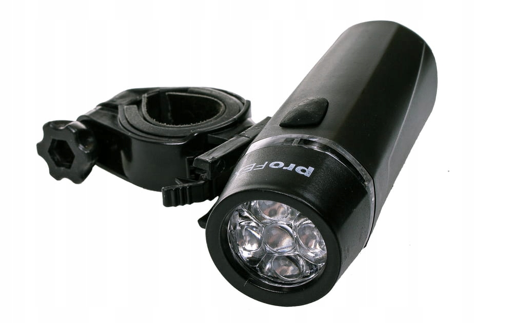 

Lampka Rowerowa Led Przednia 5 Diod !! + Baterie !