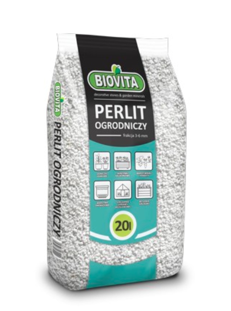 

Perlit ogrodniczy Agro spulchnia glebę Biovita 20L