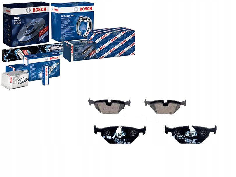 Brzdové Destičky Bmw Zadní E39 11 95- Bosch