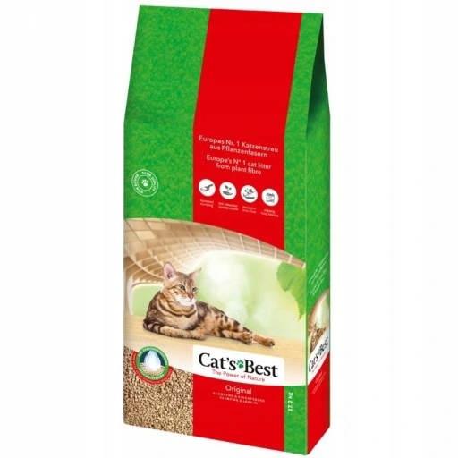 Żwirek Dla Kota Naturalna ściółka Cat's Best Original 40l (ok.17,2kg)
