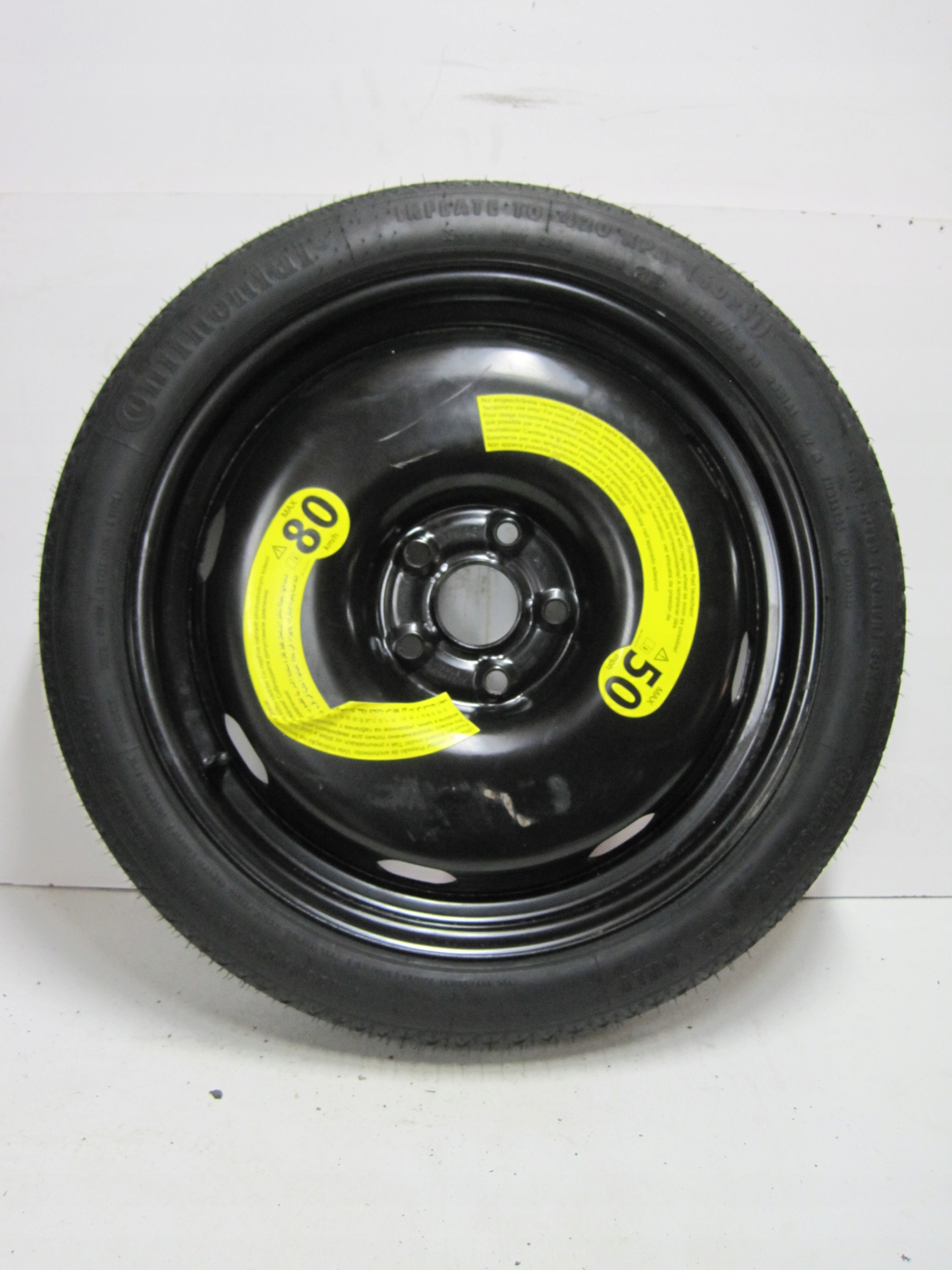 wheel spare spare tyre VW GOLF V 1K0 R18