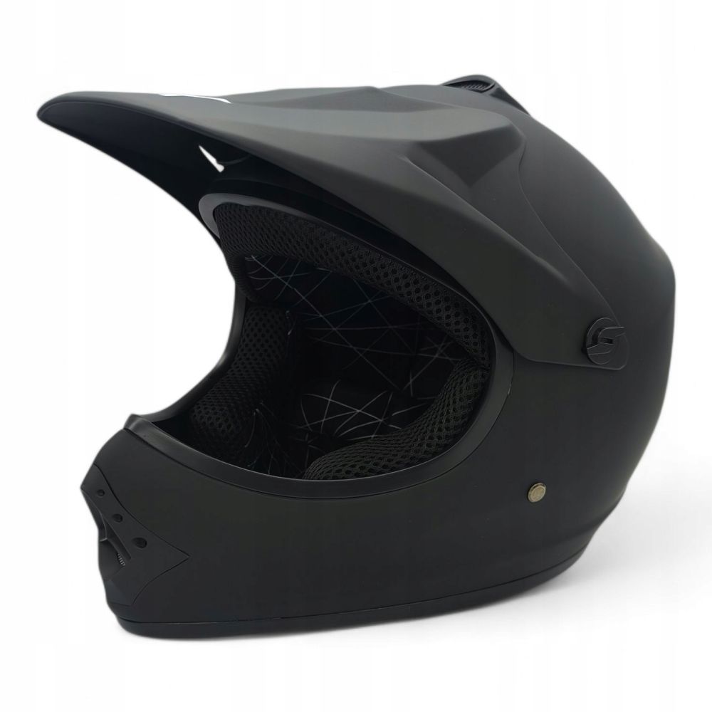 Kask na hulajnogę elektryczną chroniący twarz zęby Full Face Czarny S M