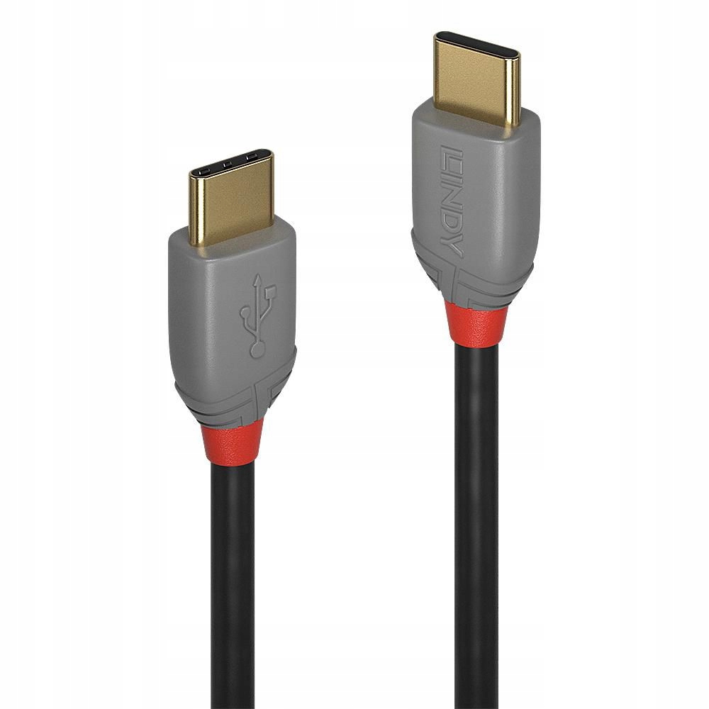 Kabel USB Lindy 36873 czarny 3 m
