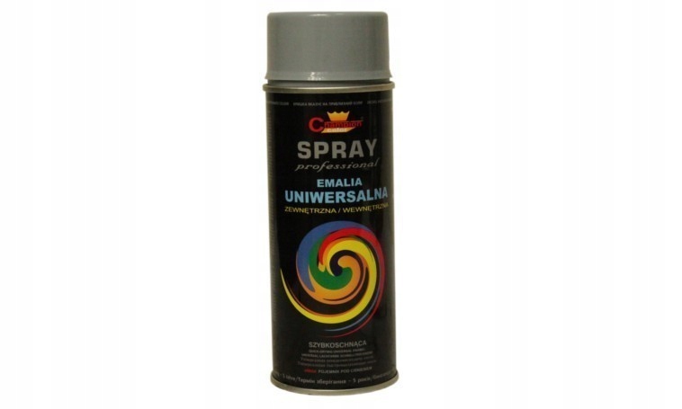 

Farba lakier szara Ral 7001 spray 400ml emalia