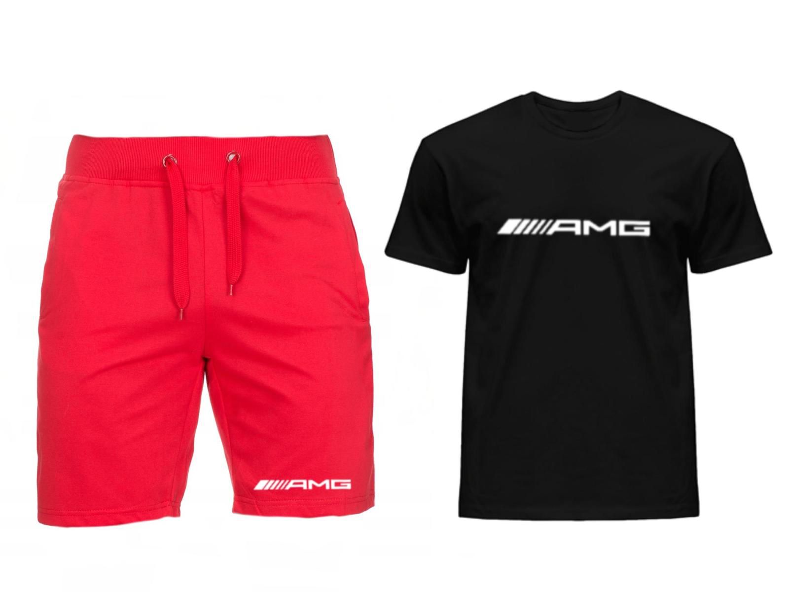 

Komplet Tshirt Spodenki Amg Męski L