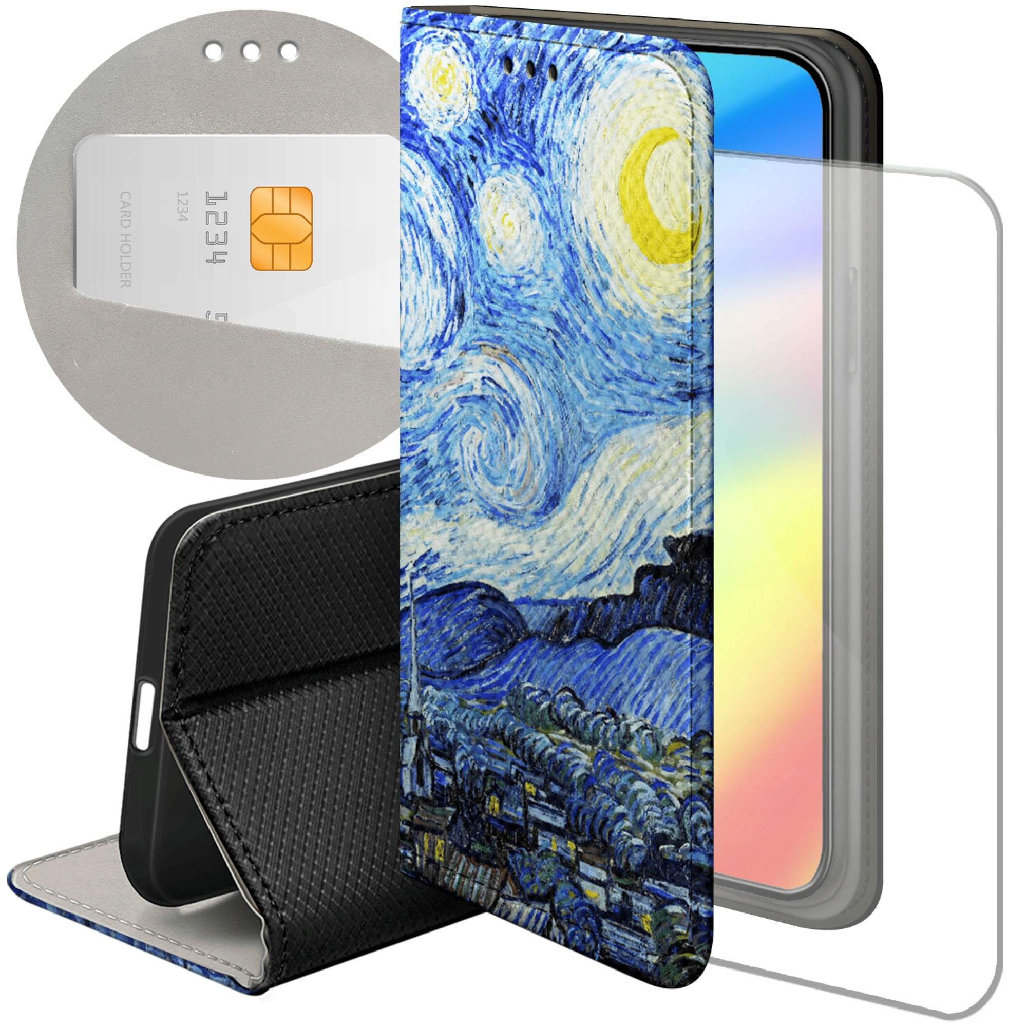 Etui Do Samsung Galaxy S22 Plus S22 Pro Vincent Van Gogh +szkło