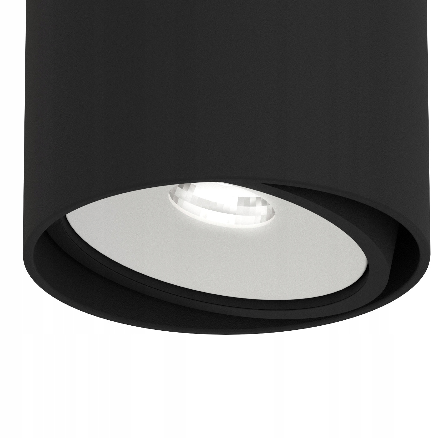 Spot na posúvanie v koľajnici Neo Nero Mobile Track Ufo Bianco nad bar