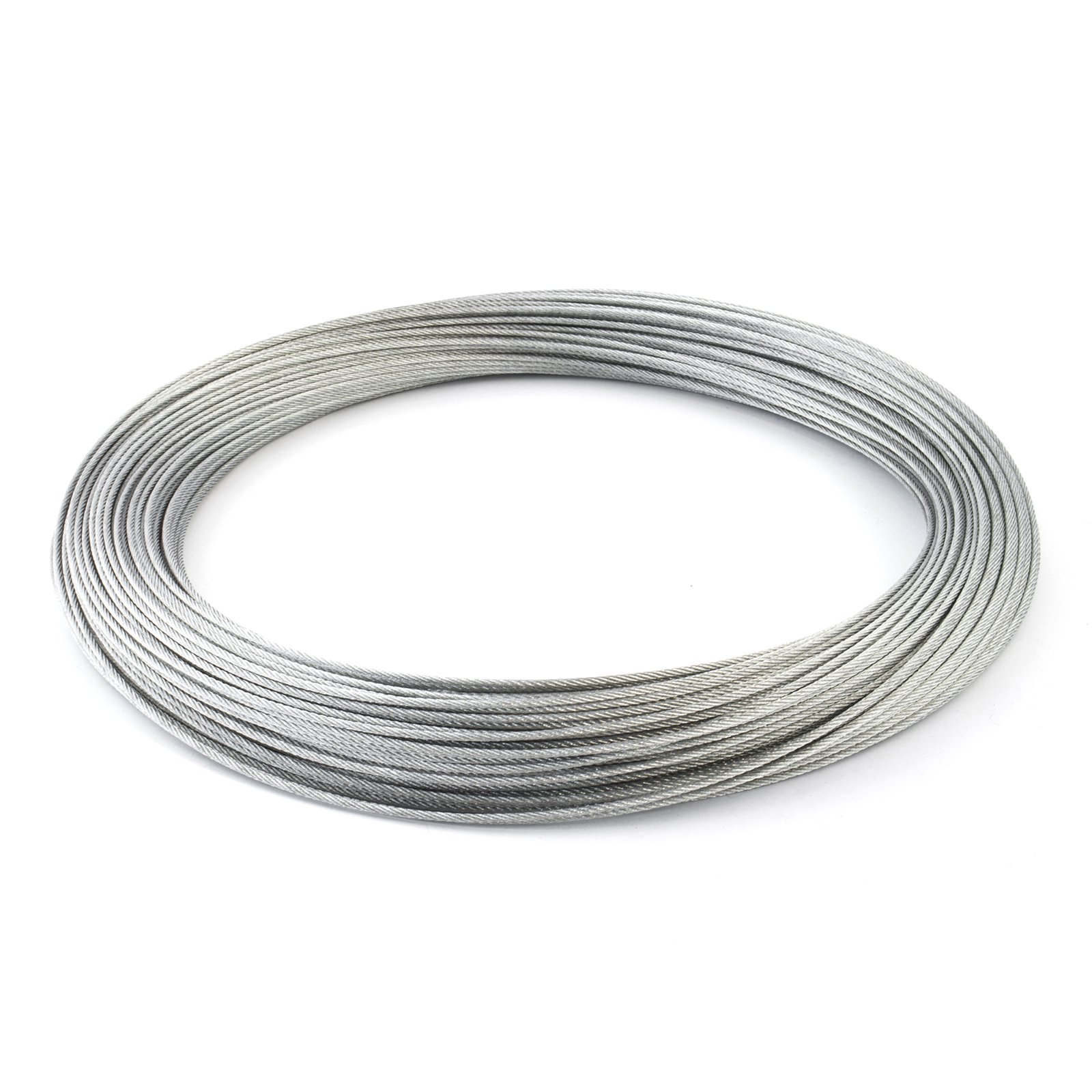 

Lina linka stalowa 3mm splot 6x19 Oc ocynk 50m