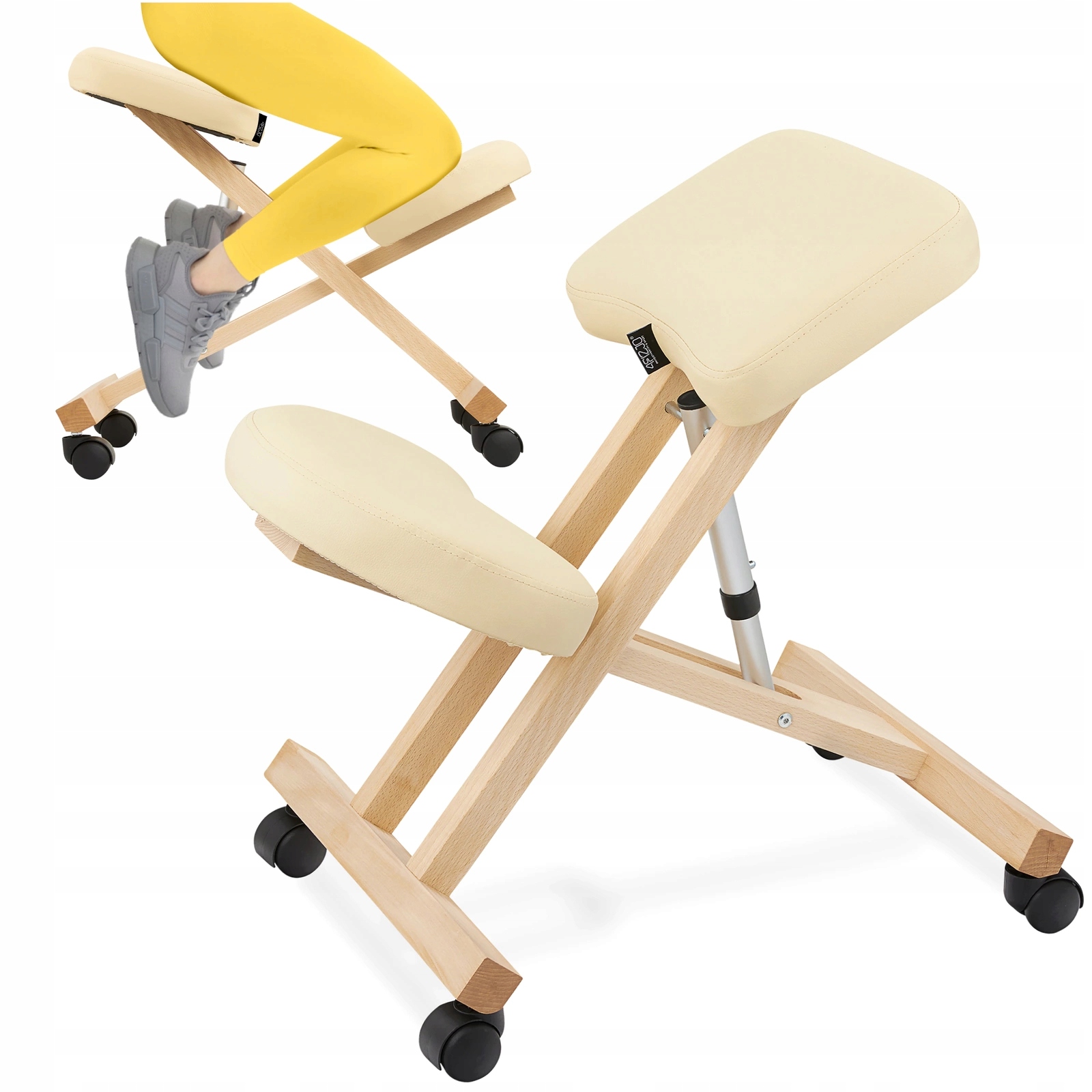 Kľakadlo Ergonomické Kreslo Nastaviteľná Výška Pre Prácu 4 Fyzio