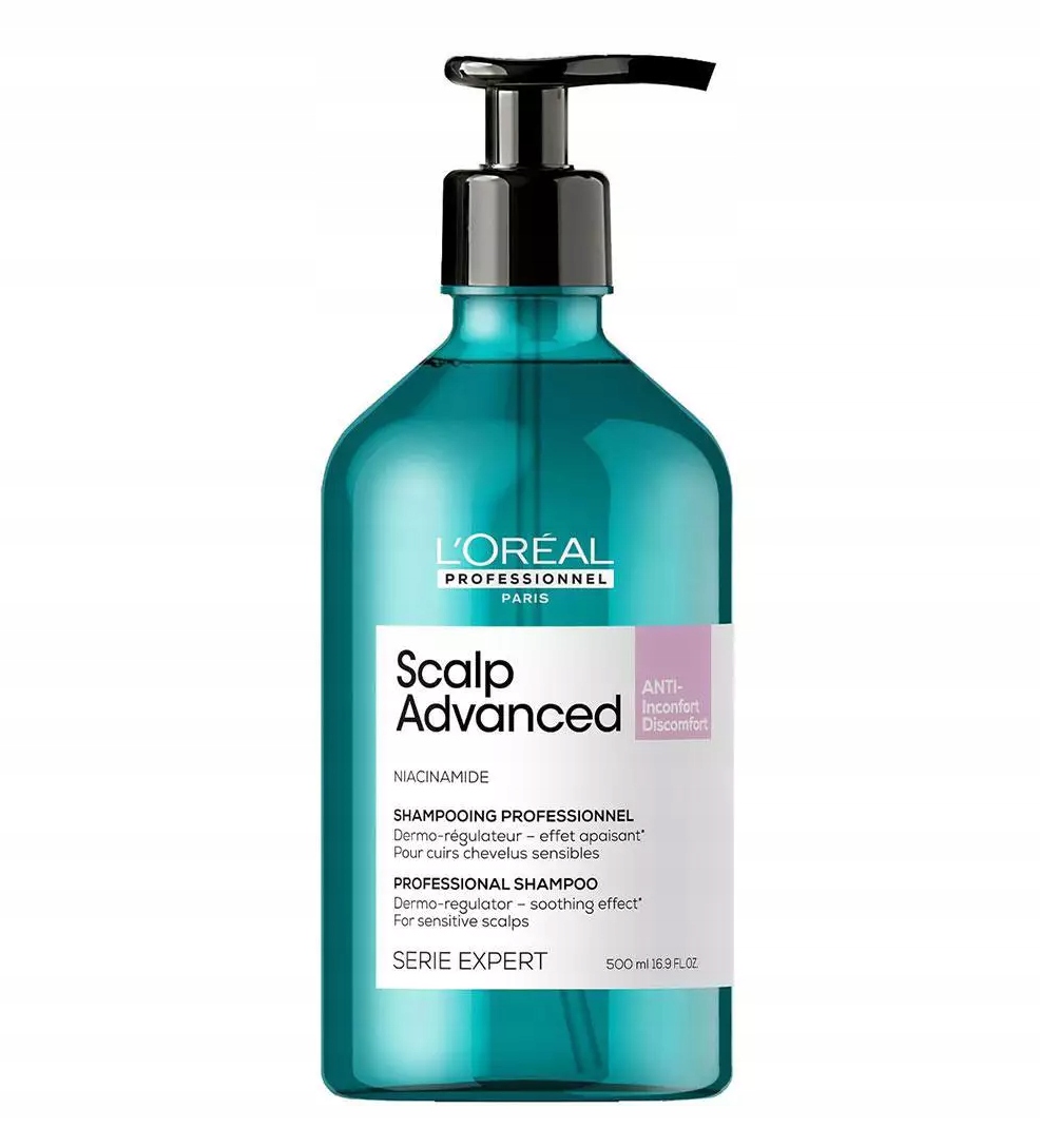 Loreal Se Scalp Advanced kojący szampon do wrażliwej skóry głowy 500ml