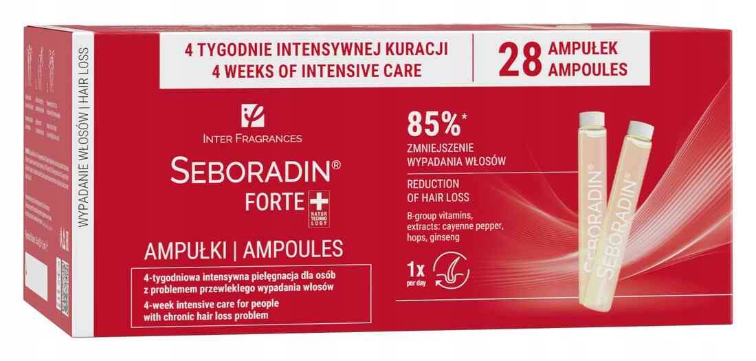 Seboradin Forte Ampulky na vlasy Duo Pack 28x5,5 ml