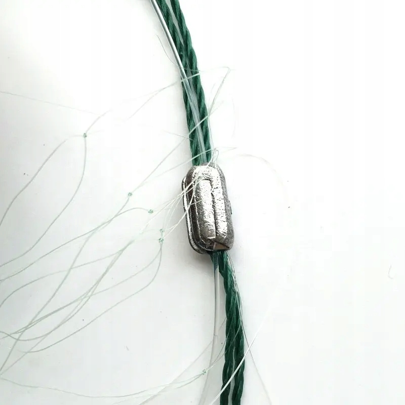 SIEĆ RYBACKA PROFESJONALNA WĘDKARSKI PUŁAPKA NA RYBY 3 WARSTWY 1.2x30m Długość 3000 cm