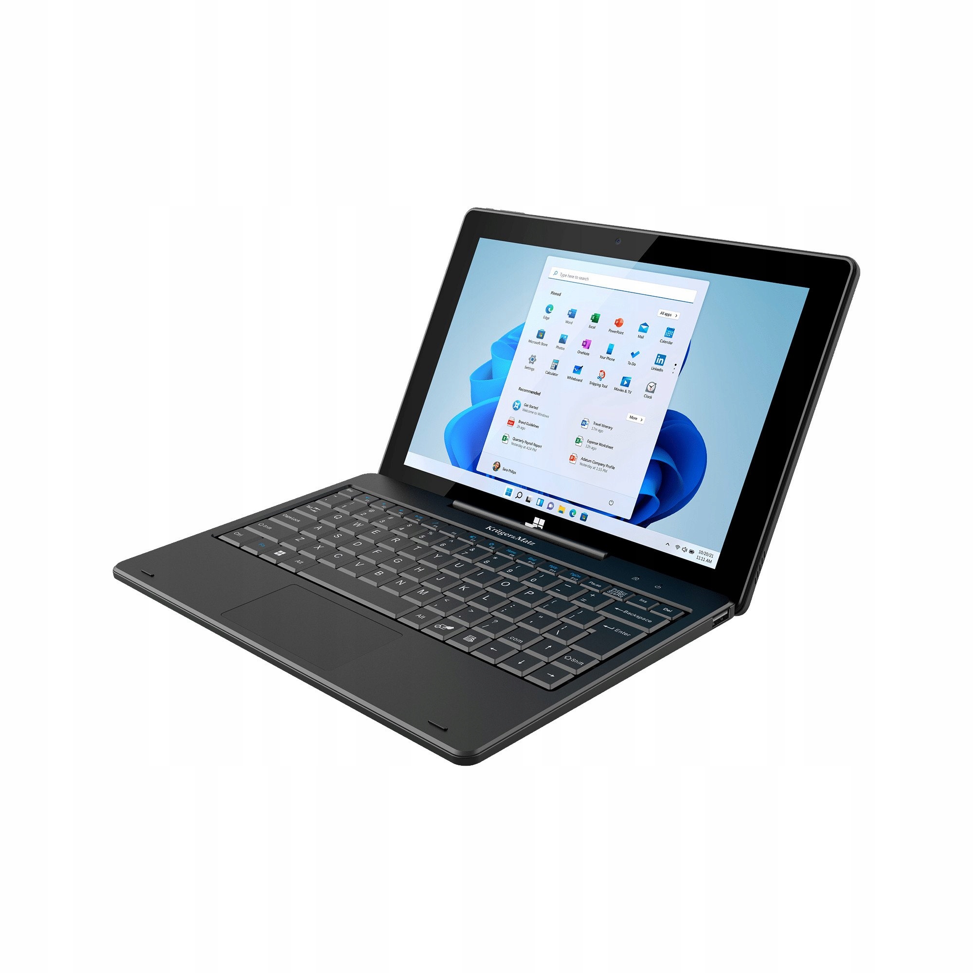 Kruger&Matz KM1089.1 Tablet 10,1” s klávesnicí, 256 Gb, Windows 11 Pro, 2