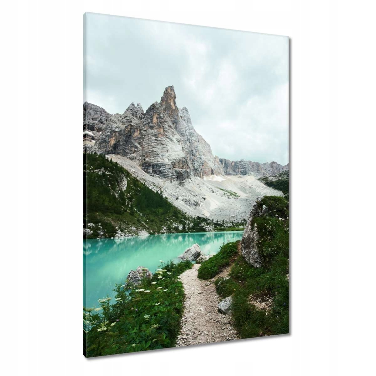 Obrazy 70x100 Tyrkysová voda v horách