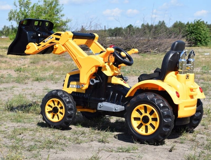 MOCNY TRAKTOR Z ŁYŻKĄ KINGDOM 12V DWIE PRĘDKOŚCI/J Maksymalne obciążenie 30 kg