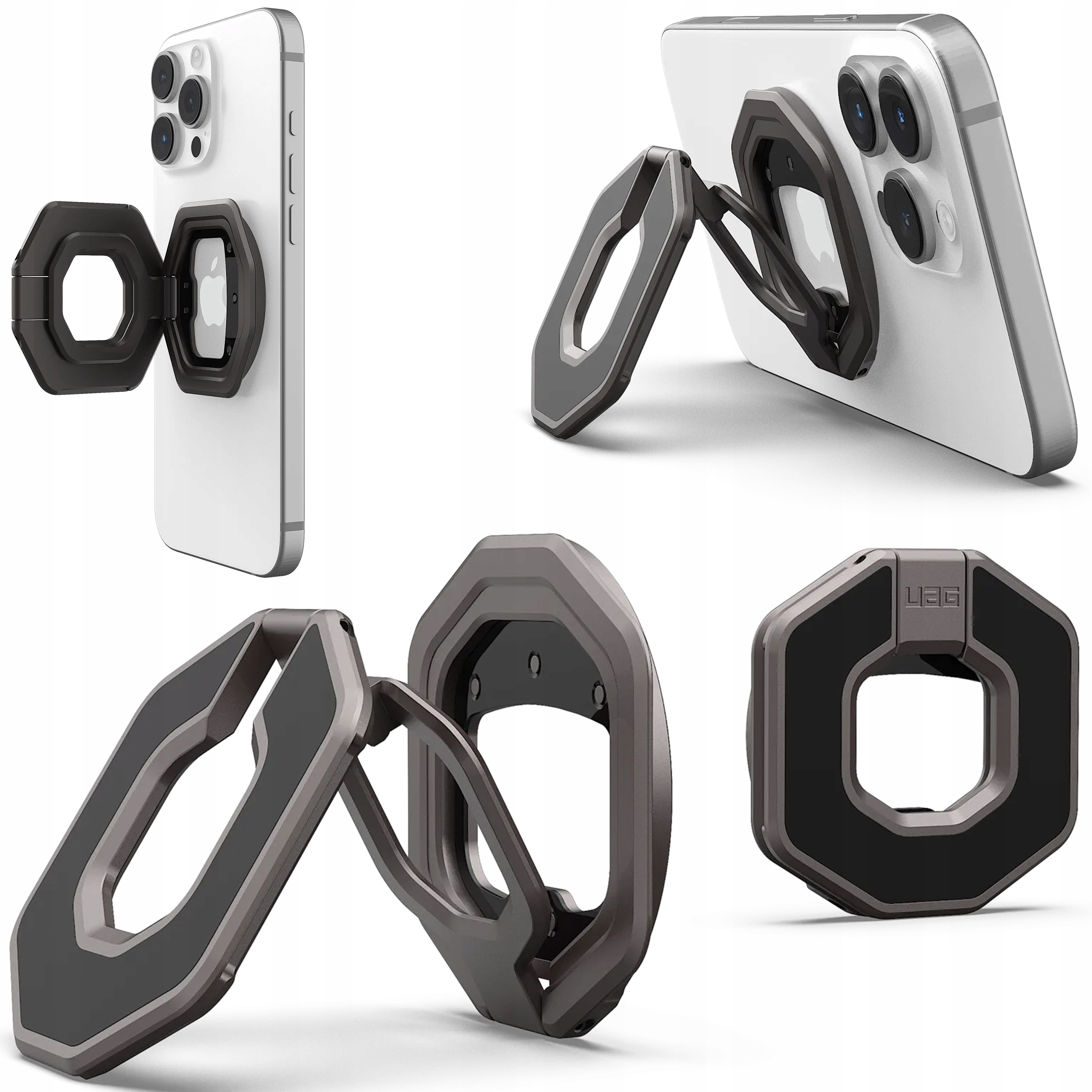 Uag Monarch Mag2 Ring Stand Uchwyt MagSafe do iPhone Podstawka na Telefon