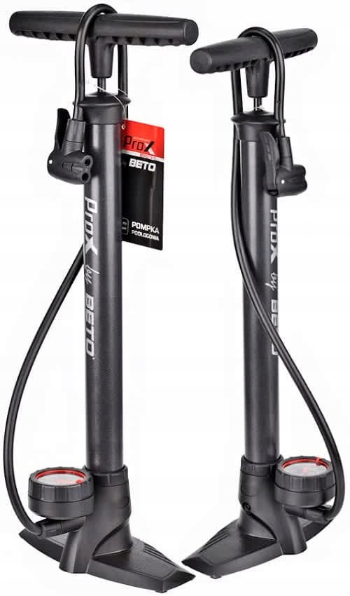 POMPKA ROWEROW PODŁOGOWA DO ROWERU Z MANOMETR PROX CMP-151SG1 CZARNY
