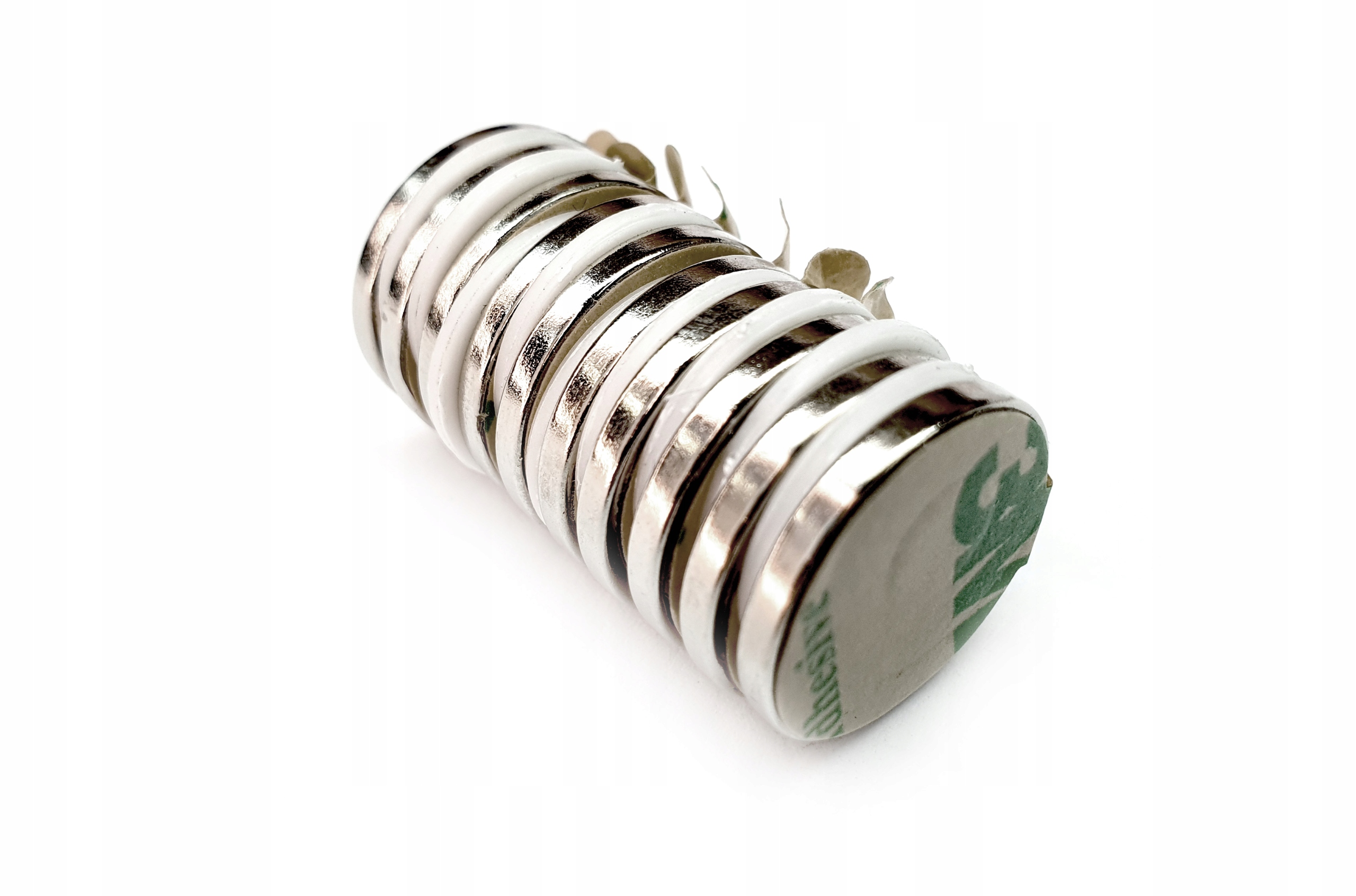 

Magnes Neodymowy Walcowy 10x1,5mm Z Taśmą 3M-10szt