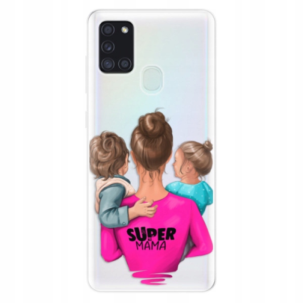 Silikonowe etui iSaprio Mama Boy and Girl do Samsung Galaxy A