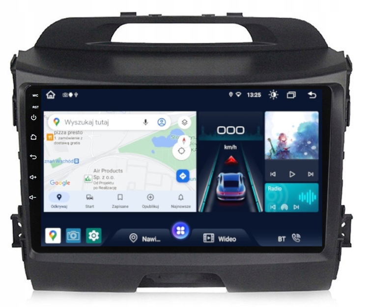 RADIO GPS ANDROID KIA SPORTAGE 20102015 CARPLAY WIFI USB 256GB MODEM