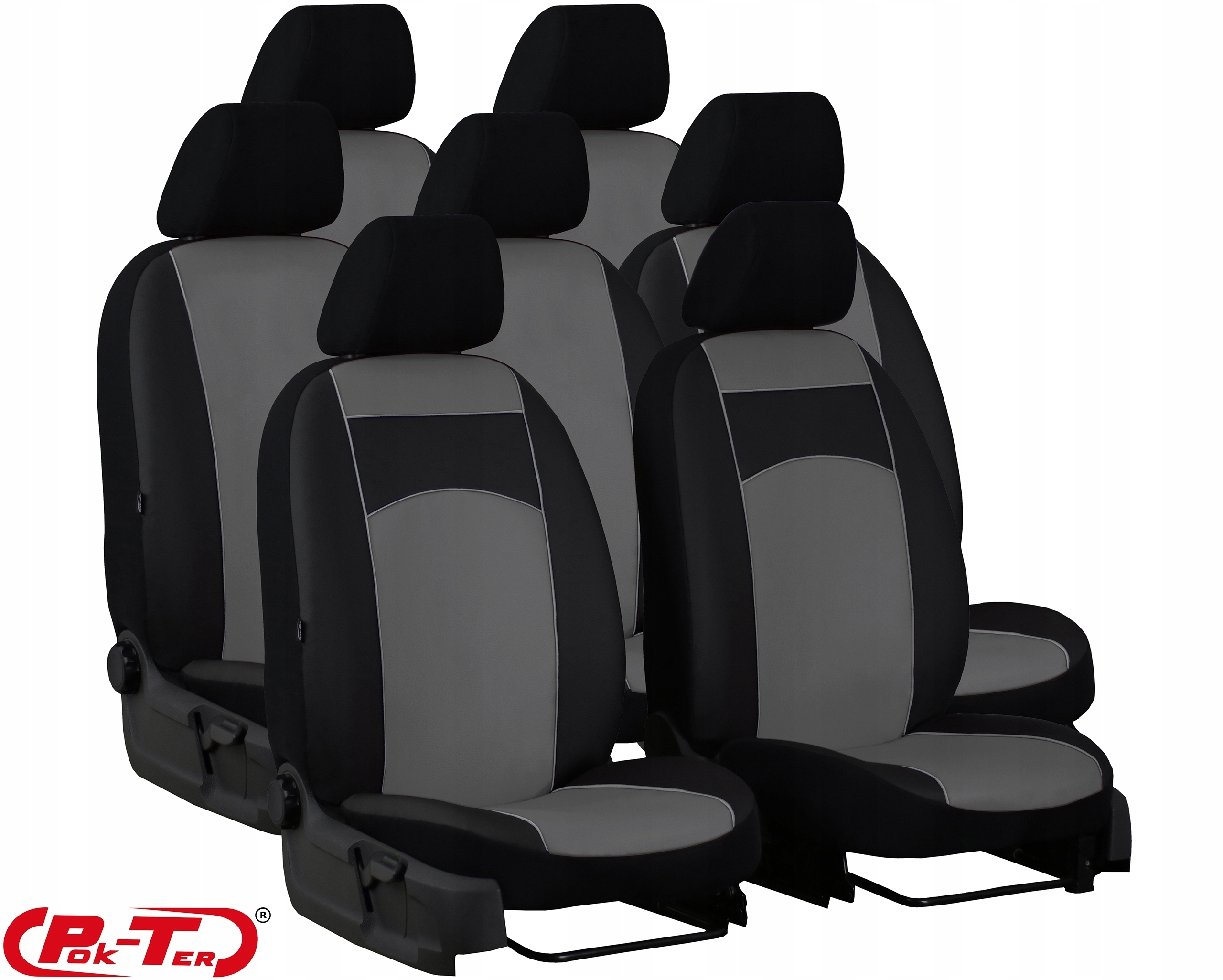 POKROWCE MIAROWE SKÓRA DO MAZDA 5 II 7m Producent Pok-ter