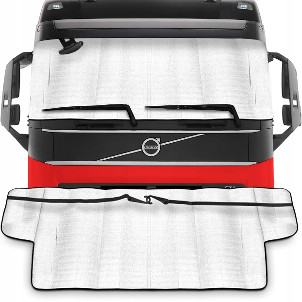 OSŁONA ANTYSZRONOWA TIR 310x100 MATA ALUMINIOWA NA PRZEDNIĄ SZYBĘ ZIMA LATO