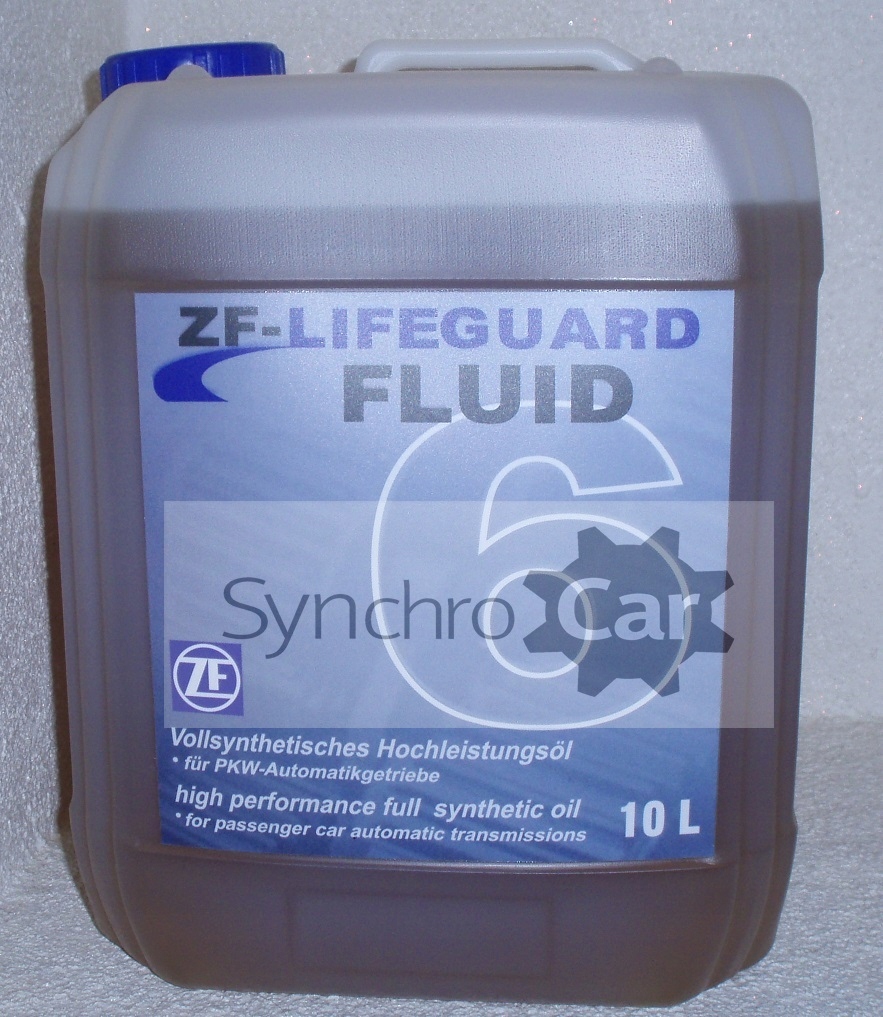 OLEJ 10L ZF oryginał Lifeguard Fluid 6HP Typ samochodu Samochody osobowe