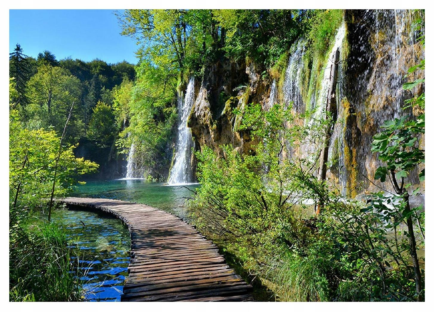 Fototapeta Most Krajina Příroda Pohled Na Stěnu Na Flizelině 254x184