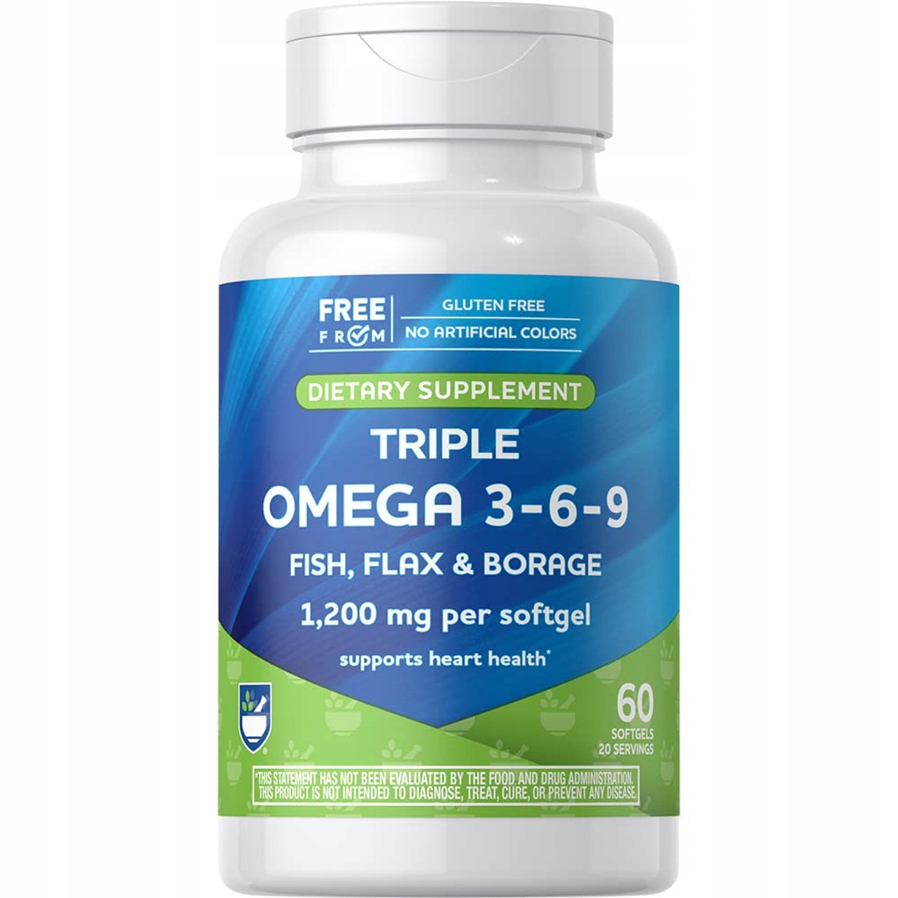 Omega 3-6-9 Komplex esenciálních mastných kyselin 120 kap (1300 mg Epa/dha)