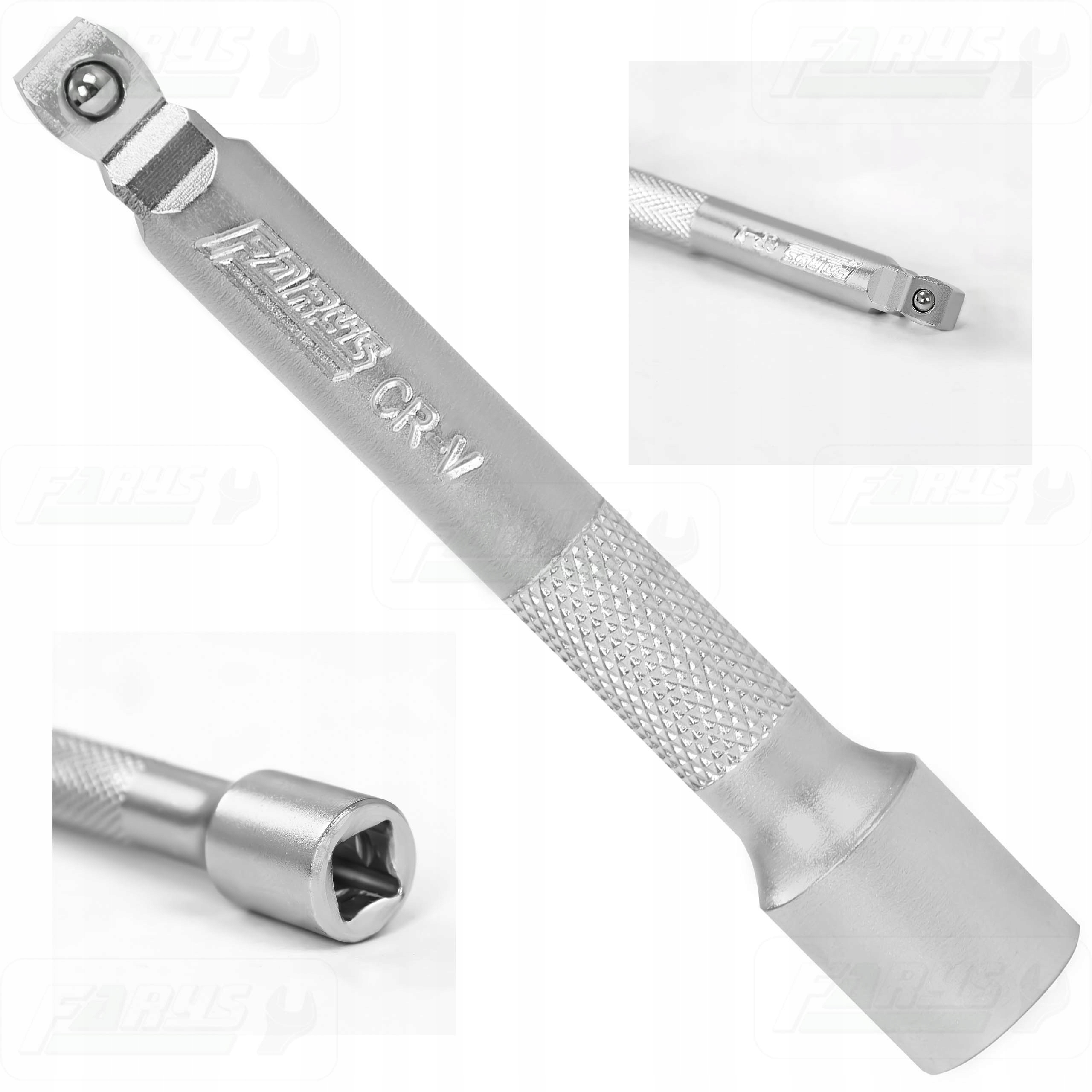 Przedłużka Nasadka Uchylna 1/4'' 75mm CrV Profesjonalna Farys FR2151