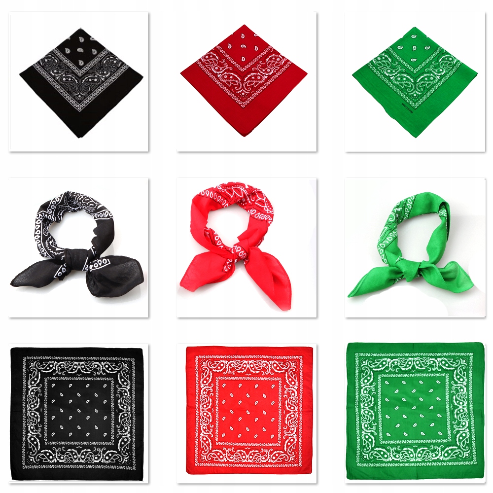 CHUSTKA BANDAMKA CHUSTA BANDANA APASZKA RÓŻOWY Rodzaj bandana