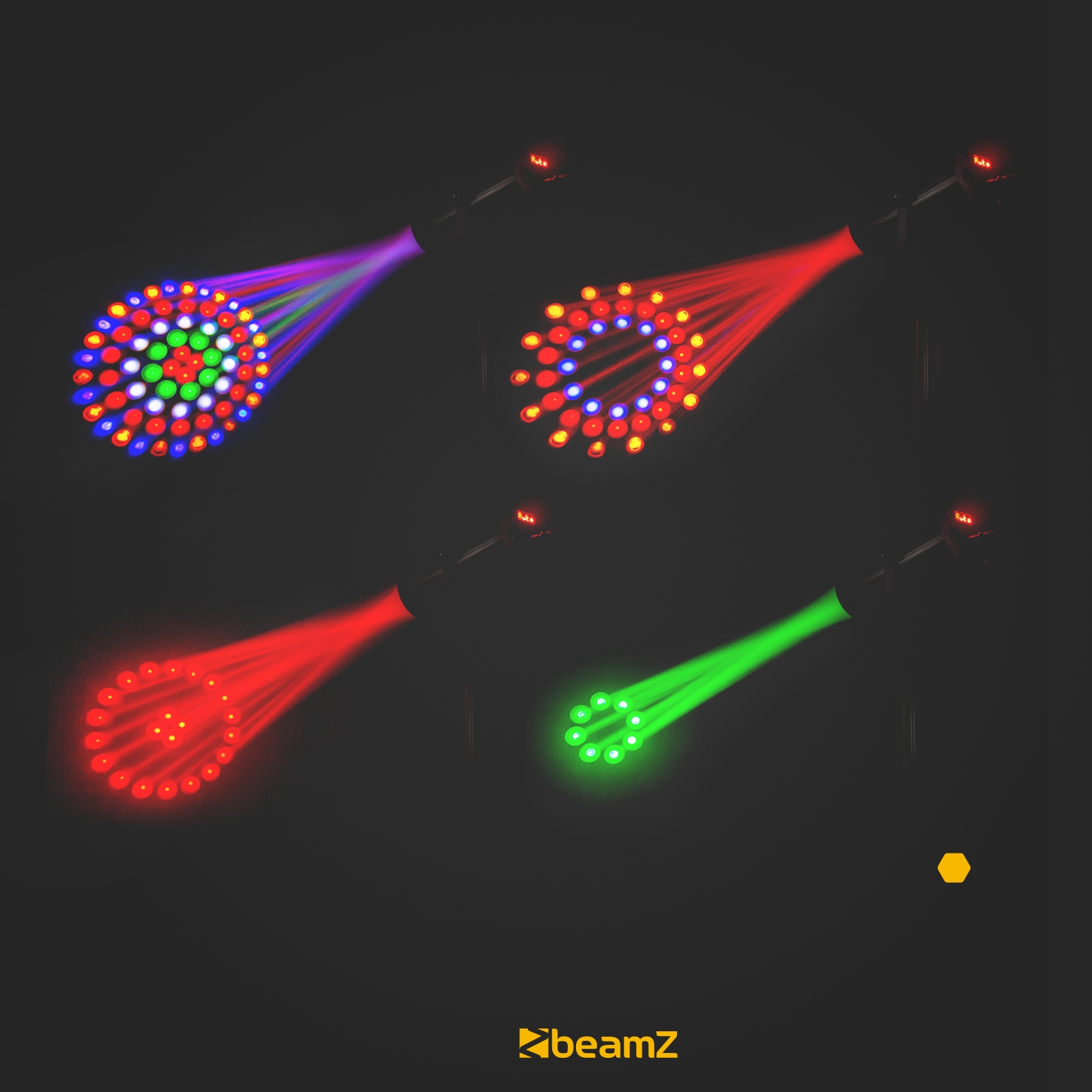 Reflektor Moon Flower 2.0 72x LED RGBAW DMX Model Moon Flower