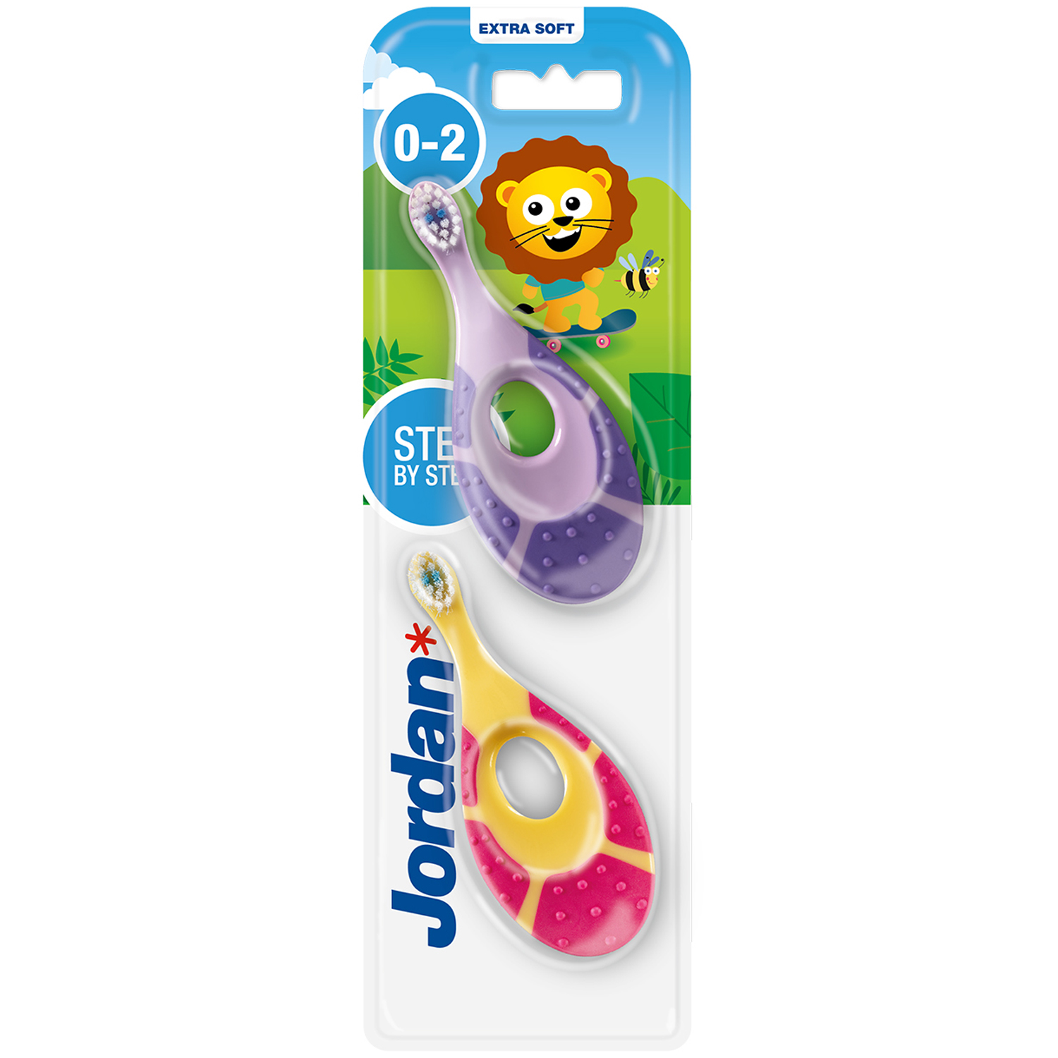 

Jordan szczoteczka dla dzieci Step1 2-pack