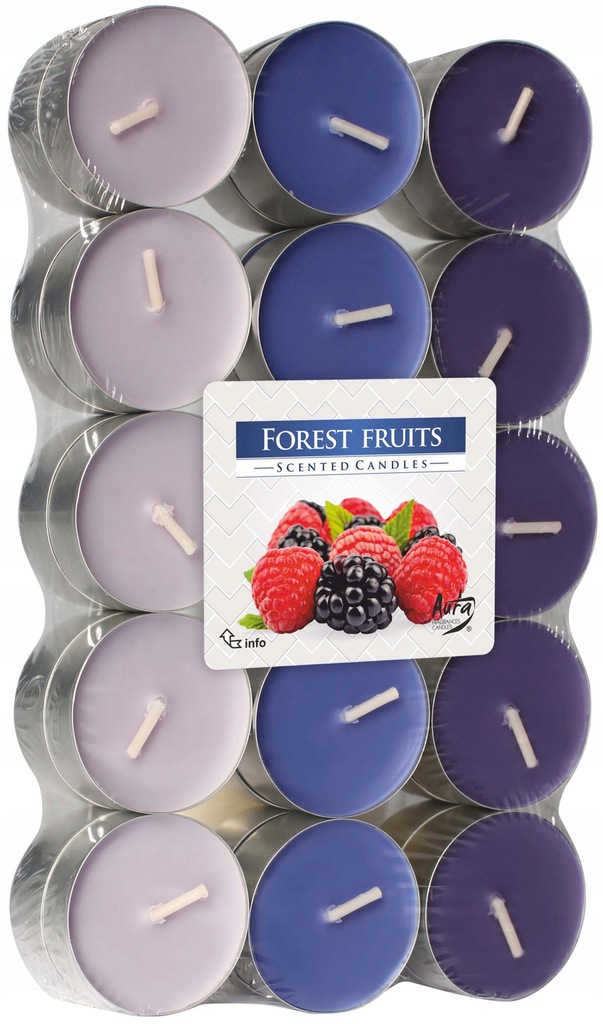 

Bispol podgrzewacz Tealight Owoce Leśne 30szt