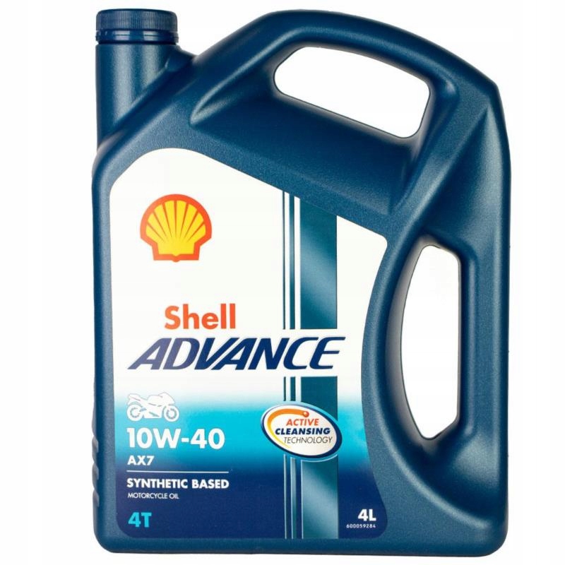 SHELL ADVANCE AX7 4T 10W40 4L