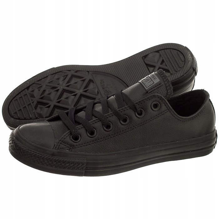 

Buty Trampki Converse Ct All Star Ox Czarne Skóra