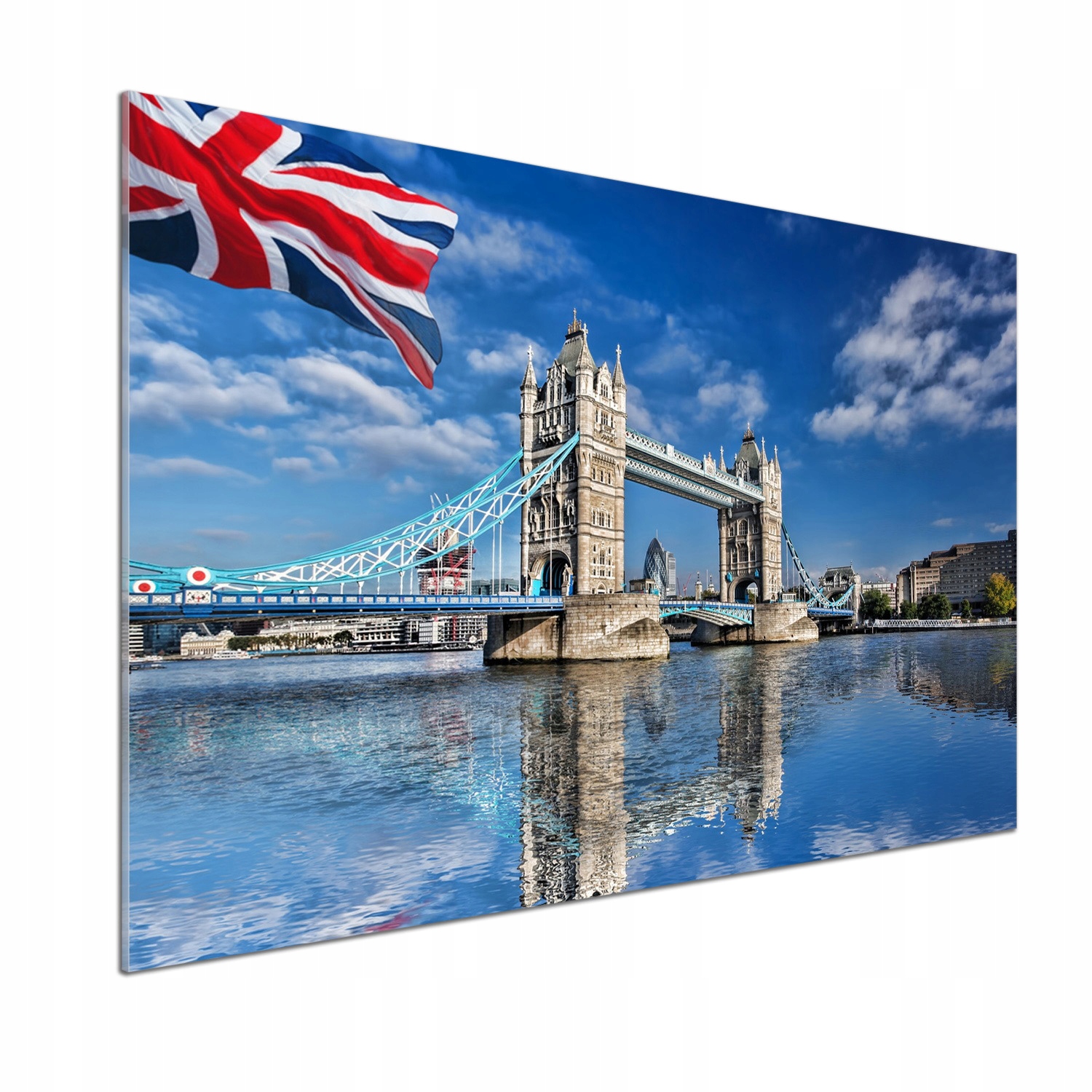 Panel lacobel Tower Bridge Londýn 100 x 70 cm Lepidlo
