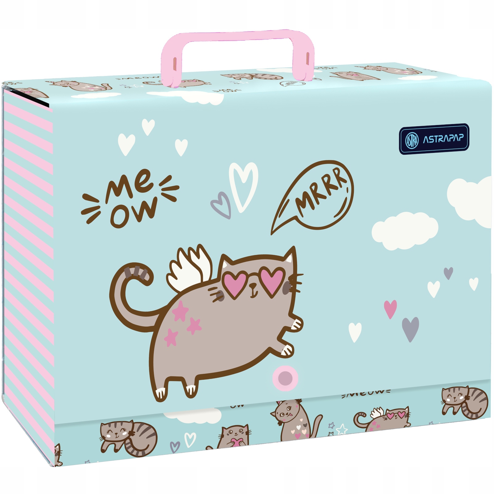 Teczka z rączką ASTRAPAP MEOW XL 9cm 5258