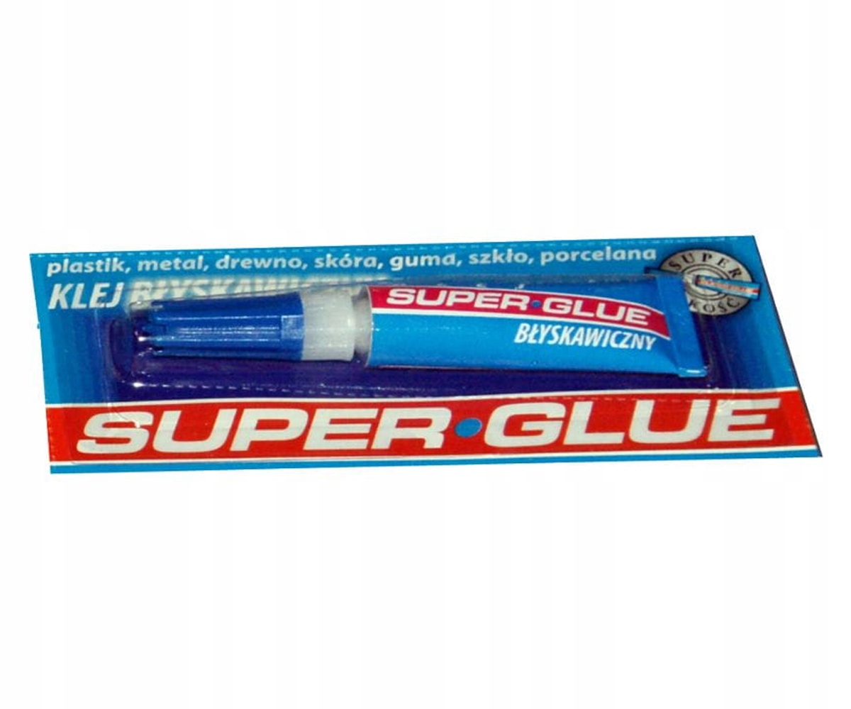 

Klej błyskawiczny Glue cyjanoakrylowy 3g