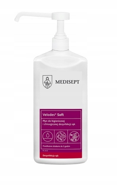 

Velodes Soft 1L Płyn Dezynfekcja Rąk