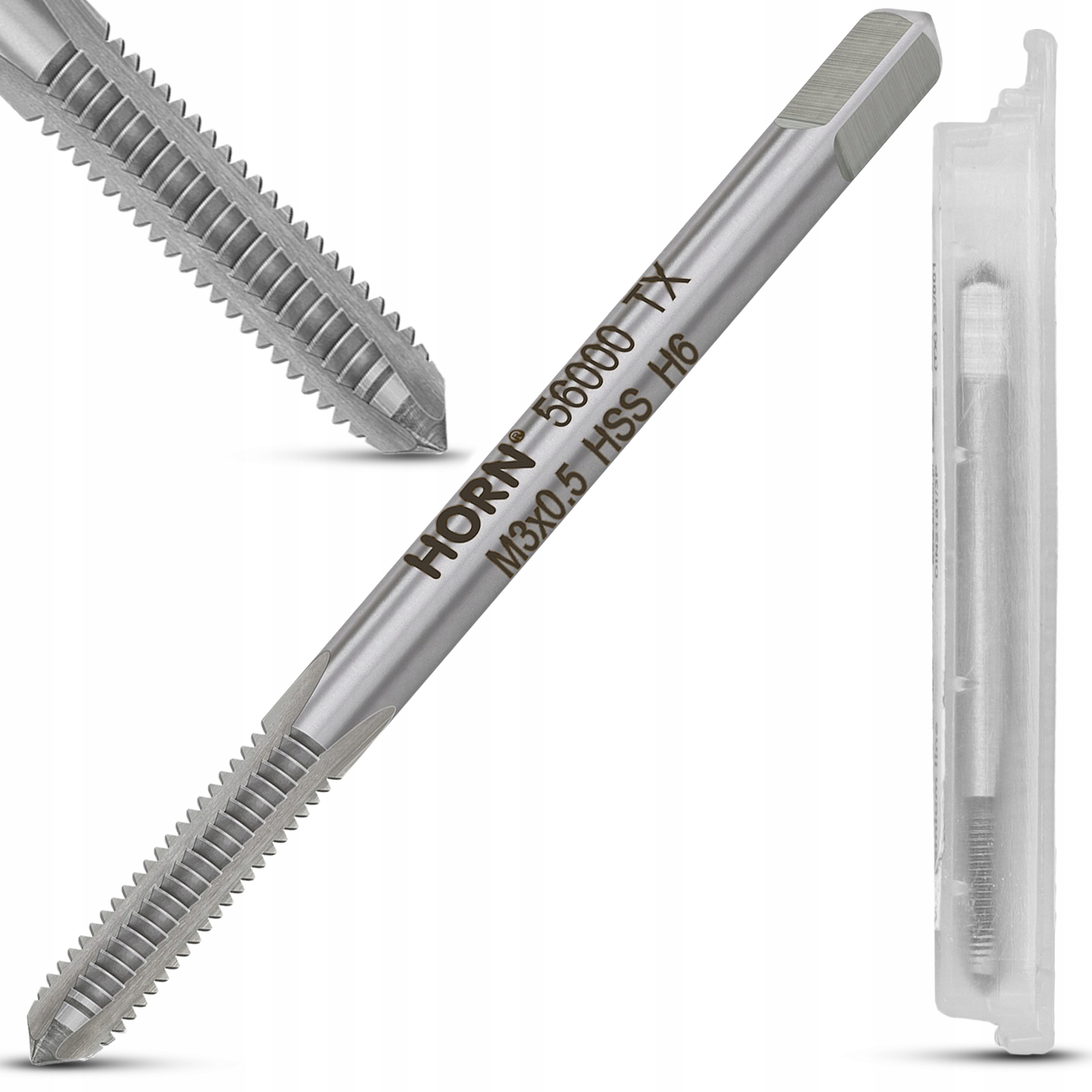 

Gwintownik M3 Ręczny M3x0.5 mm. Hss DIN-352/1P